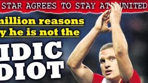 "18 milioane de motive"** pentru care Vidic îl refuză pe Mourinho!