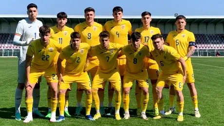 România U19, cu opt jucători din Liga 2 pe teren, a pierdut pe final meciul cu Turcia U19 și a început cu stângul Turul de Elită