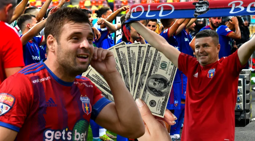 CSA Steaua a mărit bugetul echipei de fotbal, deși știa că nu poate promova în prima ligă! Câți bani au împărțit în ultimii doi ani Oprița, Adi Popa și Chipirliu | EXCLUSIV