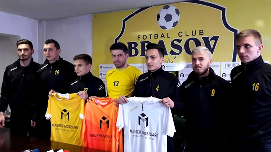 FC Brașov și-a prezentat oficial noile achiziții. 