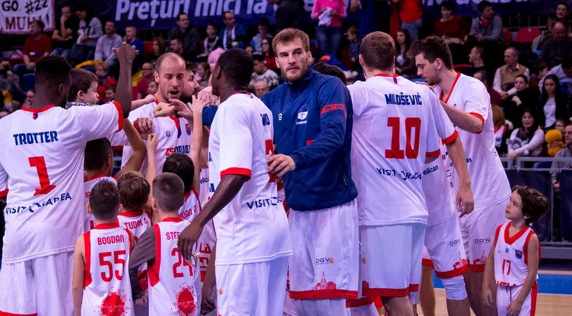 CSM Oradea a învins Steaua în ultimul derby din 2017! Cine este liderul Ligii Naționale de baschet la finalul turului 