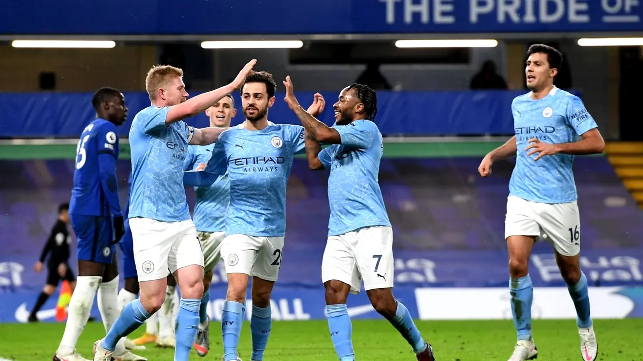 Manchester City o amenință pe campioana Liverpool! Echipa lui Pep Guardiola a făcut show cu Chelsea, după ce a fost lovită crunt de COVID-19