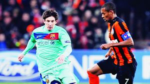 Messi, legat de Lucescu