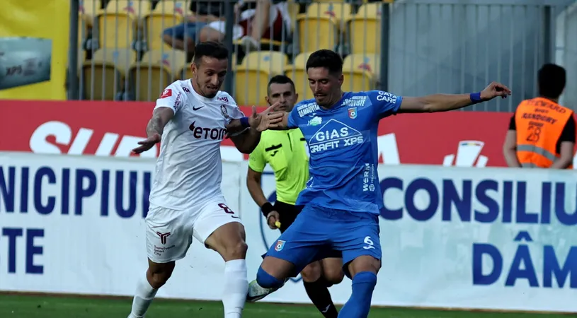 CFR Cluj - Chindia Târgoviște 2-0. Campioana s-a impus fără emoții în Gruia