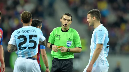 Ovidiu Hațegan va arbitra sfertul de finală dintre Villareal și Sparta Praga din Europa League