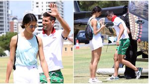 Novak Djokovic și Olga Danilovic, surprinși în ipostaze inedite la United Cup! Ce s-a întâmplat în prima zi a turneului pe echipe mixte din Australia. FOTO & VIDEO