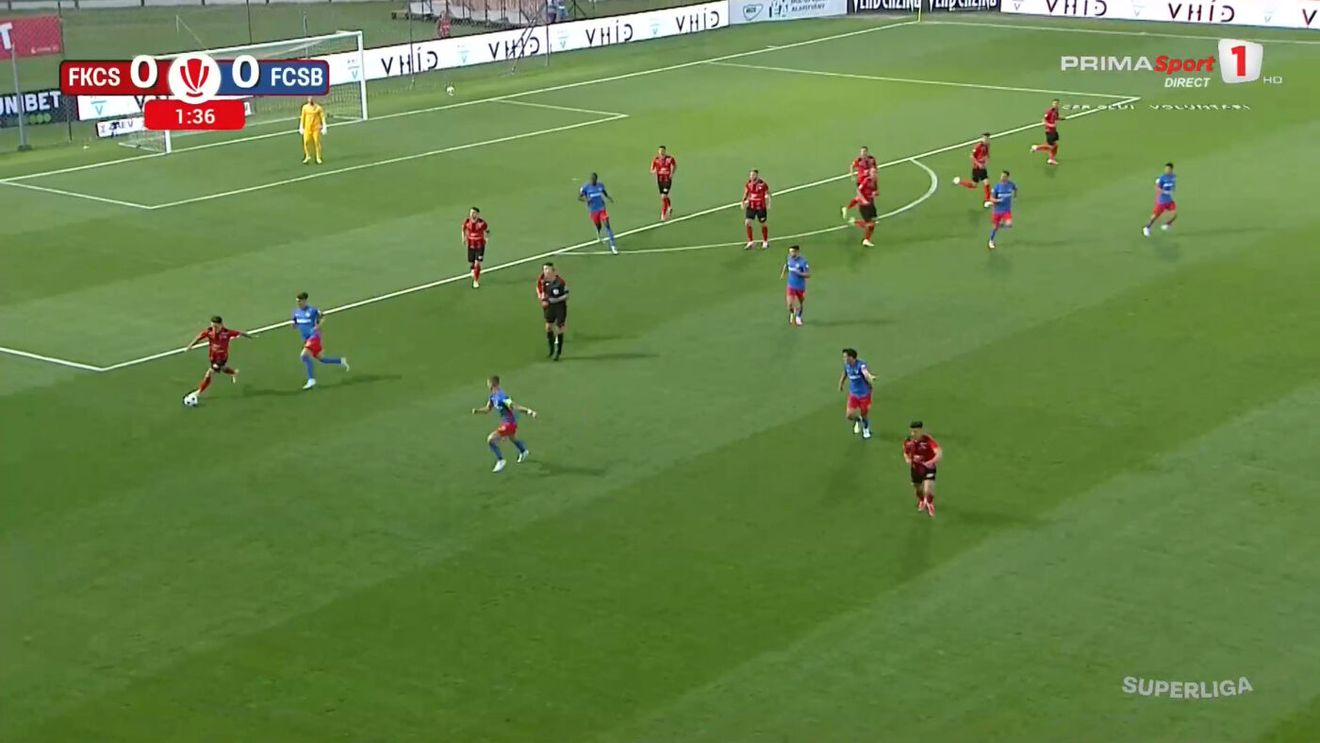 FK Csikszereda – FCSB 0-1, Live Text Online, în etapa 2 din Superliga. Radunovic înscrie cu un șut la vinclu