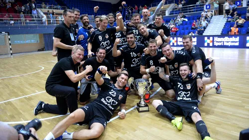 HANDBAL, Liga Campionilor |  Skjern - Minaur Baia Mare 32-28. Marius Sadoveac a fost principalul marcator al campioanei României, cu 8 goluri 