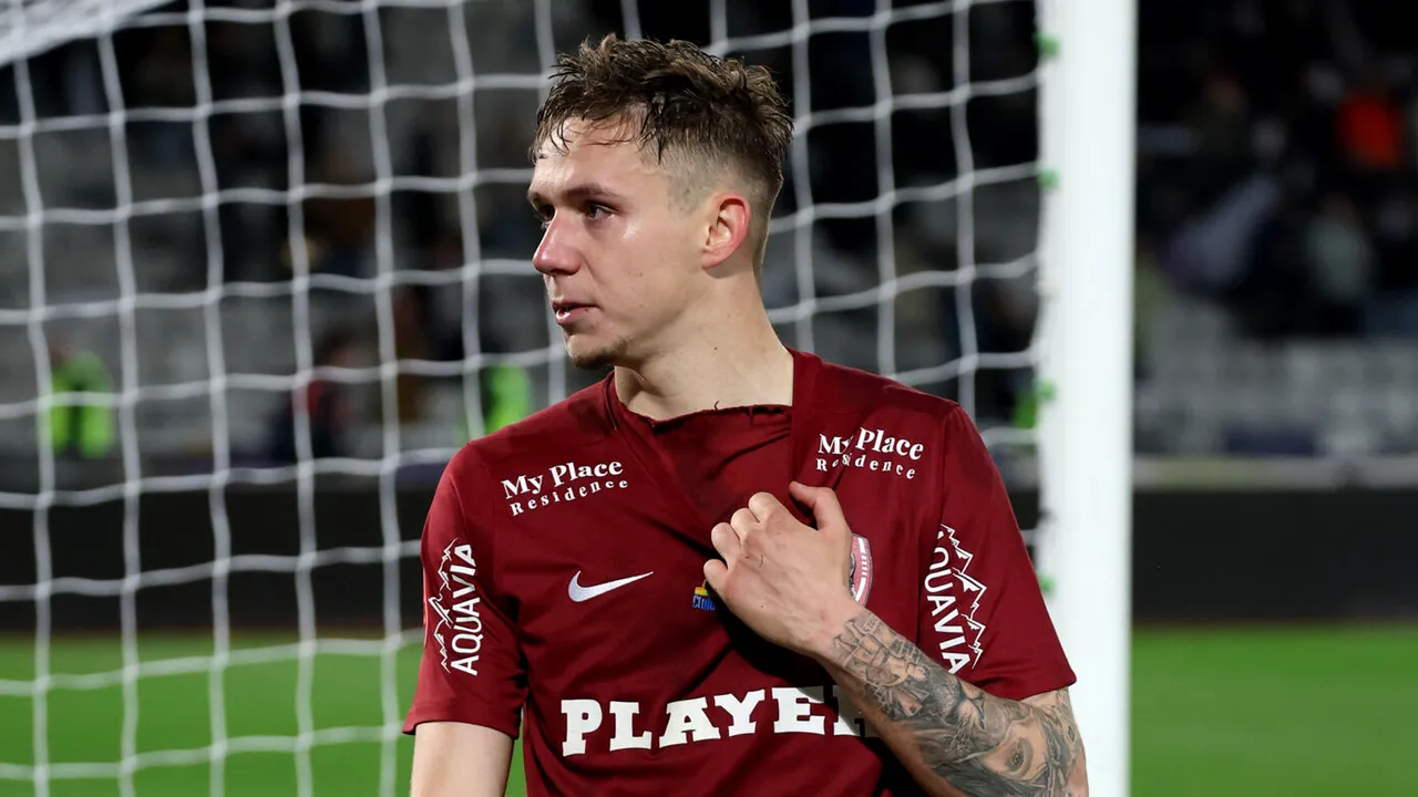 Fotbalistul de 15.000.000 de euro al lui Nelu Varga rămâne la CFR Cluj: „Nu vrem să-l transferăm pe Louis Munteanu”