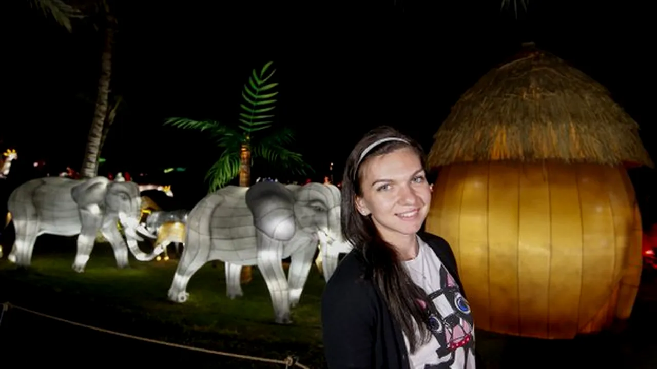IMAGINEA ZILEI | Simona și elefanții: peisaj spectaculos în Dubai Garden Glow