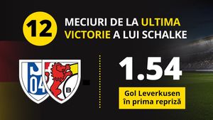 Cât de multe meciuri poți să pierzi la rând? Ne răspunde Schalke, duminică: pariezi contra “minerilor” și profiți de cotele mărite