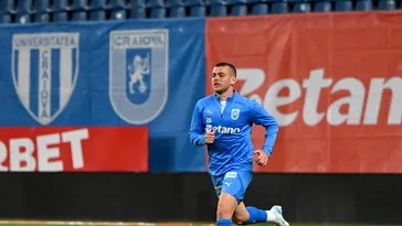 Alex Cicâldău, gata de primul meci după revenirea la Universitatea Craiova: „Îmi era dor, e un mediu foarte bun pentru mine aici”