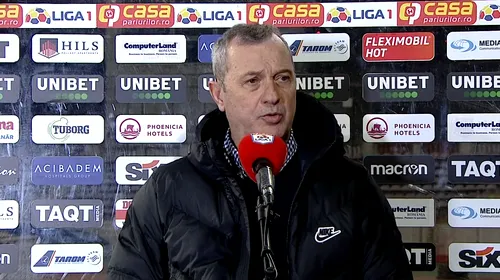 Mircea Rednic, precaut înaintea meciului cu Poli Iași: „Aici am avut probleme!”. Ce obiectiv și-a trasat la FC Viitorul