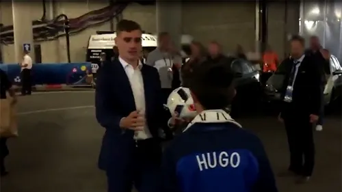 VIDEO | Gest emoționant făcut de Griezmann pentru un copil care și-a pierdut părinții într-un atentat terorist