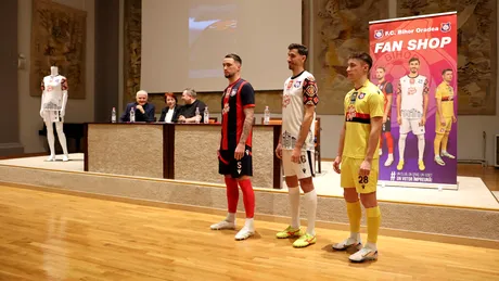 FC Bihor și-a lansat un tricou inspirat din motive tradiţionale ale judeţului Bihor! ”Reprezintă legătura dintre trecut și prezent, dintre rural și urban, dintre tradiție și performanță”