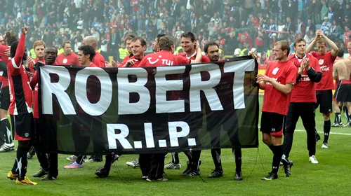 Federația germană va comemora un an de la moartea portarului Robert Enke