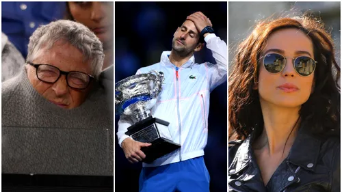 Scandal uriaș după ce Bill Gates a mers la finala lui Novak Djokovic de la Australian Open! „Coșmarul