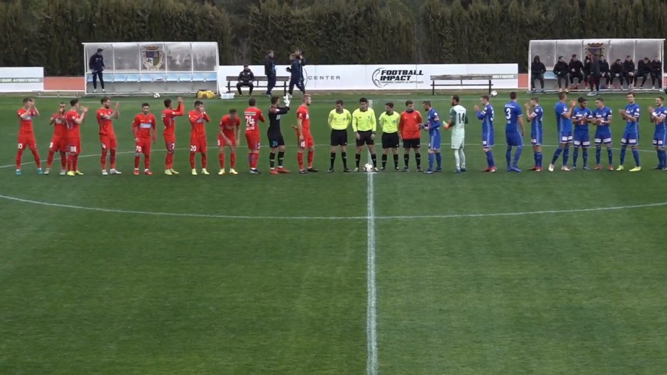 FCSB - FC Luzen 0-0, în primul amical al iernii. Teja a schimbat de două ori sistemul, dar nu s-a apropiat de gol cu Matei și Stoian pe teren