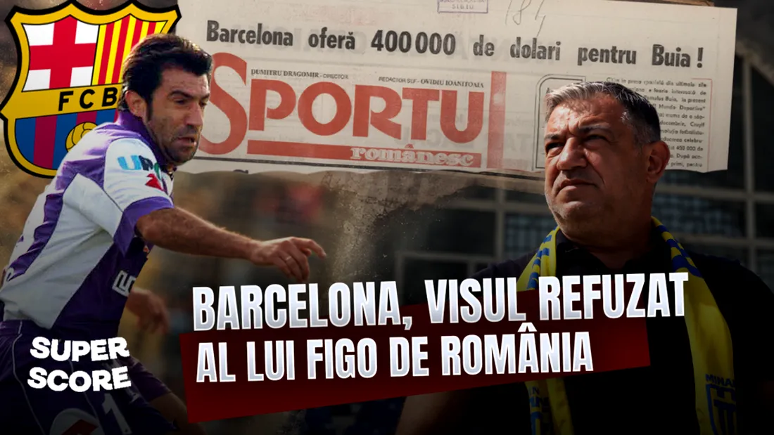 De la transferul ratat la Barcelona, la antrenor în Liga 3! Povestea lui Romulus Buia (P)