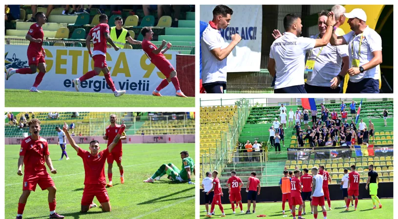 Al doilea meci, prima victorie pentru Chindia cu Vasile Miriuță antrenor. Și ce succes, contra Argeșului! ”Pe o căldură infernală chiar au alergat băieții și s-au dăruit”