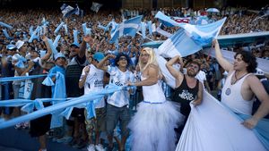 Racing Club, din nou campioană în Argentina, după 13 ani! FOTO | Imaginile devenite virale: cum au sărbătorit "fiicele președintelui" victoria