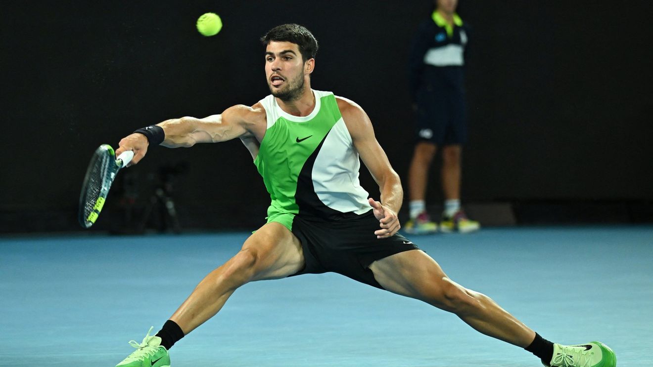 Carlos Alcaraz, calificare fără emoții în semifinale la Australian Open. Ce performanță a reușit ibericul