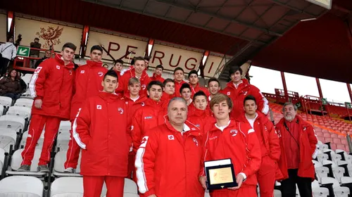 Școala de portari de la Dinamo respectă tradiția!** Vlad Mutiu, cel mai bun portar al turneului de la Perugia