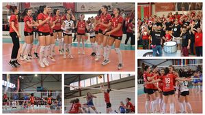Volei Alba Blaj, aproape campioană pentru a șasea oară! Câștigătoarea Cupei s-a impus clar și în derby-ul din play-off cu CSM Târgoviște