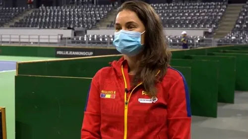 Moment bizar în Fed Cup! De ce nu a stat pe bancă Monica Niculescu în primul set al meciului dintre Gabriela Ruse și Jasmine Paolini