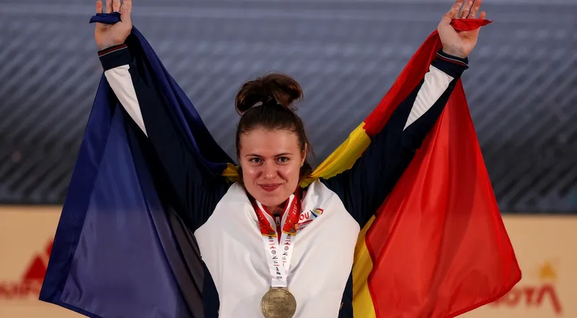 Loredana Toma, trei medalii de aur la Campionatul European de haltere! Românca n-a avut rivală la categoria olimpică de 71 kg