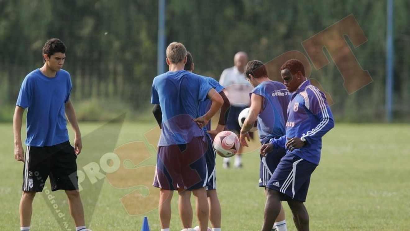 FOTO** Wobay, la primul antrenament cu Știința