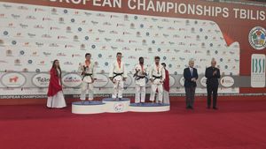 Alex Bologa a adus o nouă medalie de aur prestigioasă României! A ieșit campion european la Tbilisi