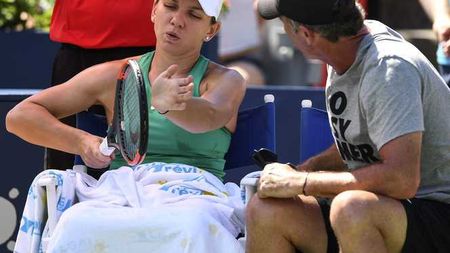 "Joc bine 20 de mingi și ratez aiurea una simplă. E un dezastru!" Darren Cahill, din nou la înălțime. Ce a spus când Simona, nervoasă, i-a cerut ajutorul