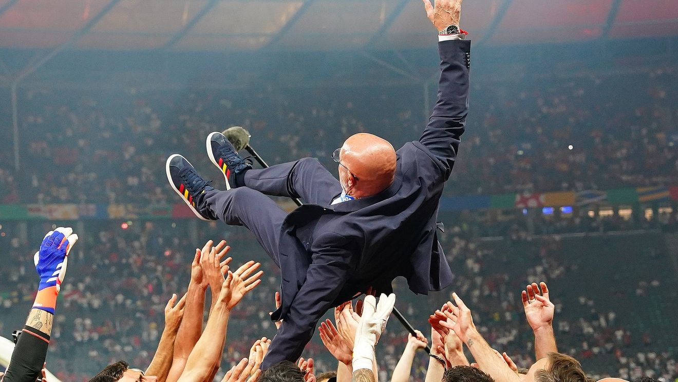 Prima reacție a lui Luis de la Fuente, după ce a devenit campionul Europei în Spania - Anglia 2-1! Ce le-a spus la pauză, în vestiar, fotbaliștilor săi: „Era momentul!”