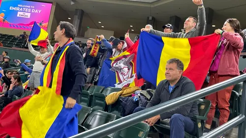 CORESPONDENȚĂ SPECIALĂ DE LA INDIAN WELLS | „Rupe-i fâșul”, strigarea care a impresionat-o pe Sorana Cîrstea la românii din tribune | GALERIE FOTO