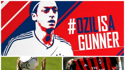 LIVE BLOG Ultima zi de transferuri! OFICIAL Ozil, al doilea cel mai scump transfer din istorie în Premier League! Manchester United l-a luat pe Fellaini