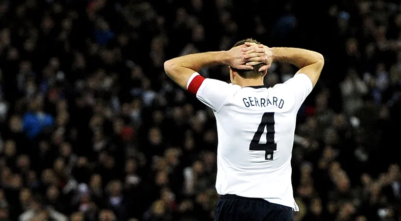 Steven Gerrard și-a anunțat retragerea din naționala Angliei, după 14 ani de activitate