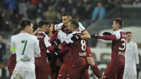 CFR, neschimbat în 2018. Clujenii au câștigat fără emoții cu Concordia. Mailat a "furat privirile" la debuturile lui Ioniță și Țucudean