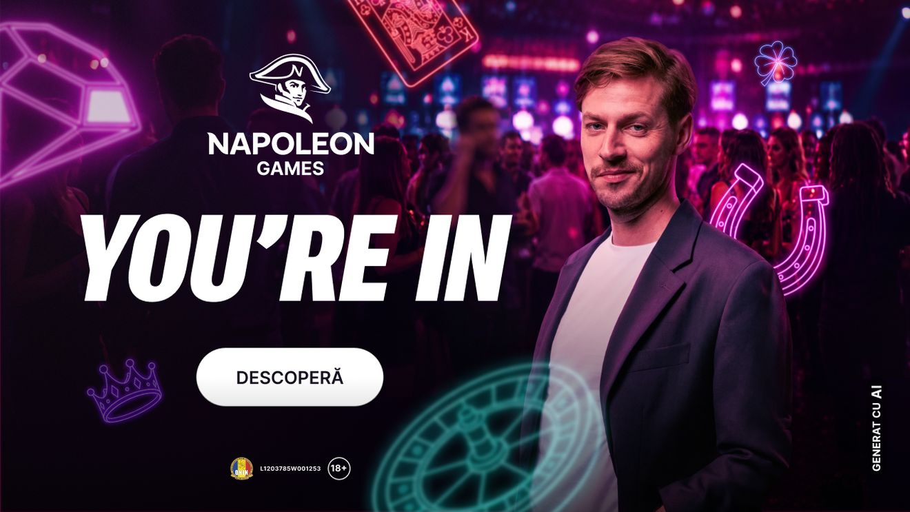 ADVERTORIAL. YOU’RE IN: Napoleon Games, mereu în mijlocul distracției