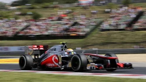 Lewis Hamilton în pole position la GP-ul Ungariei