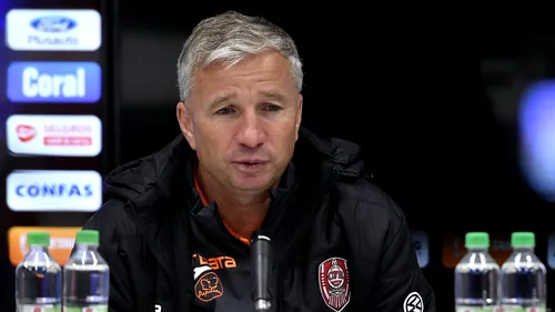 Dan Petrescu e pe val, după succesul impresionant obținut de CFR Cluj cu Slavia Praga: „O victorie incredibilă, fantastică! Acum, să vedem care sunt titlurile. Nu prea e fericire”. Cui i-a dedicat victoria