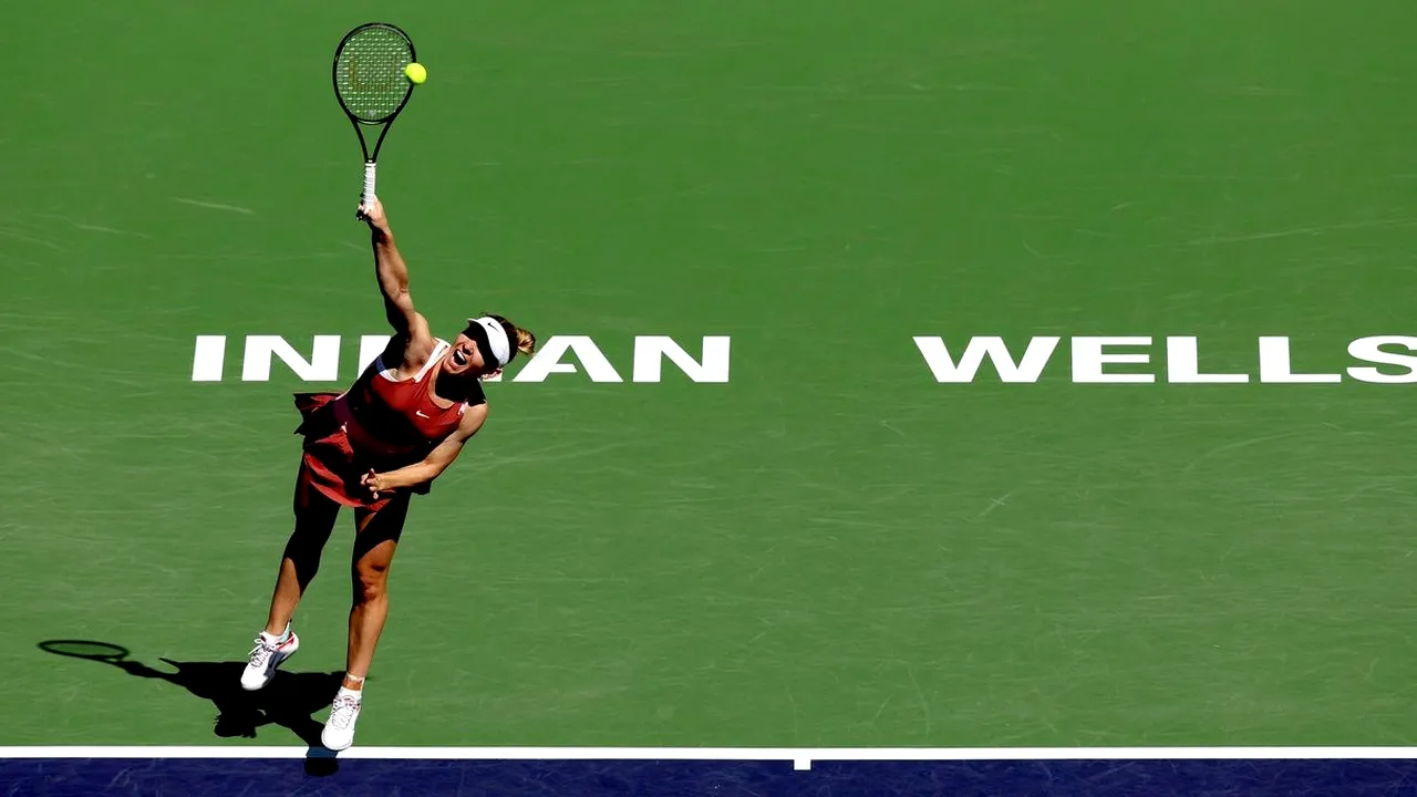 La ce oră începe meciul Simona Halep - Iga Swiatek din semifinalele turneului de la Indian Wells