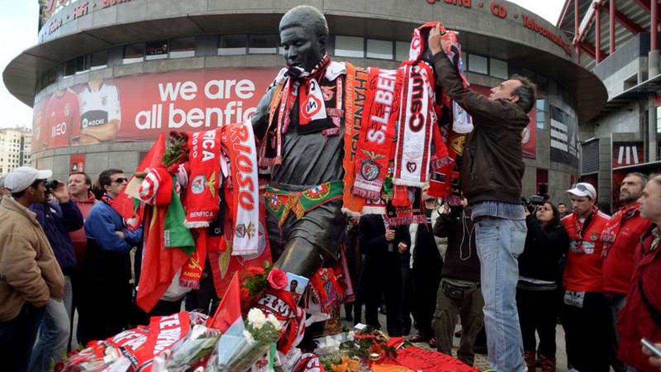 Statuia lui Eusebio de pe "da Luz" a fost vandalizată. Oficialii Benficăi au luat o decizie care i-a revoltat pe fanii "vulturilor" și ai lui Sporting și FC Porto