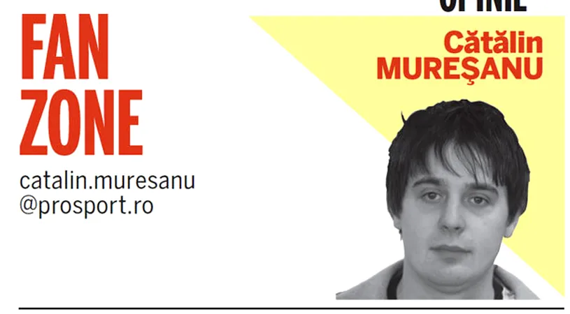 Opinie Cătălin Mureșanu: De ce să vii la stadion?