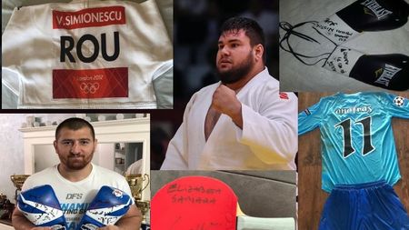 Uriașul cu suflet de aur! Judoka ieșean Vlăduț Simionescu și-a scos centura la licitație și va fi Moș Crăciun pentru copiii din mediul rural