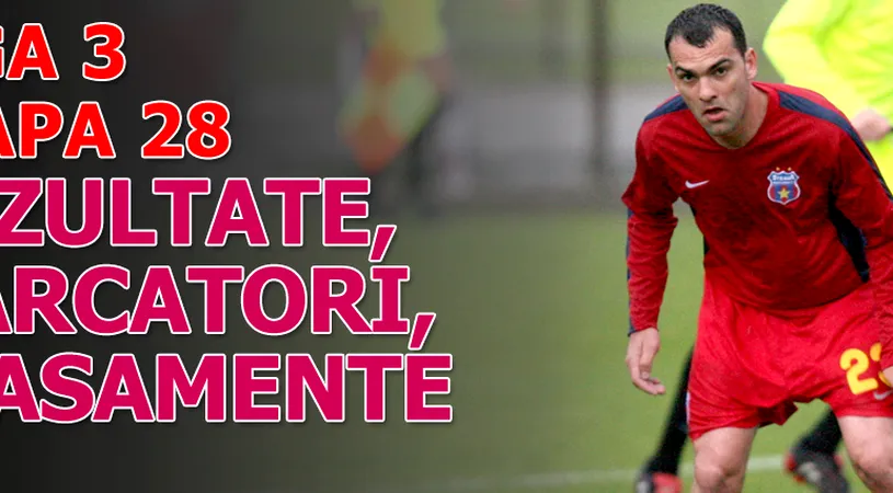 Rezultatele** etapei 28 din Liga 3
