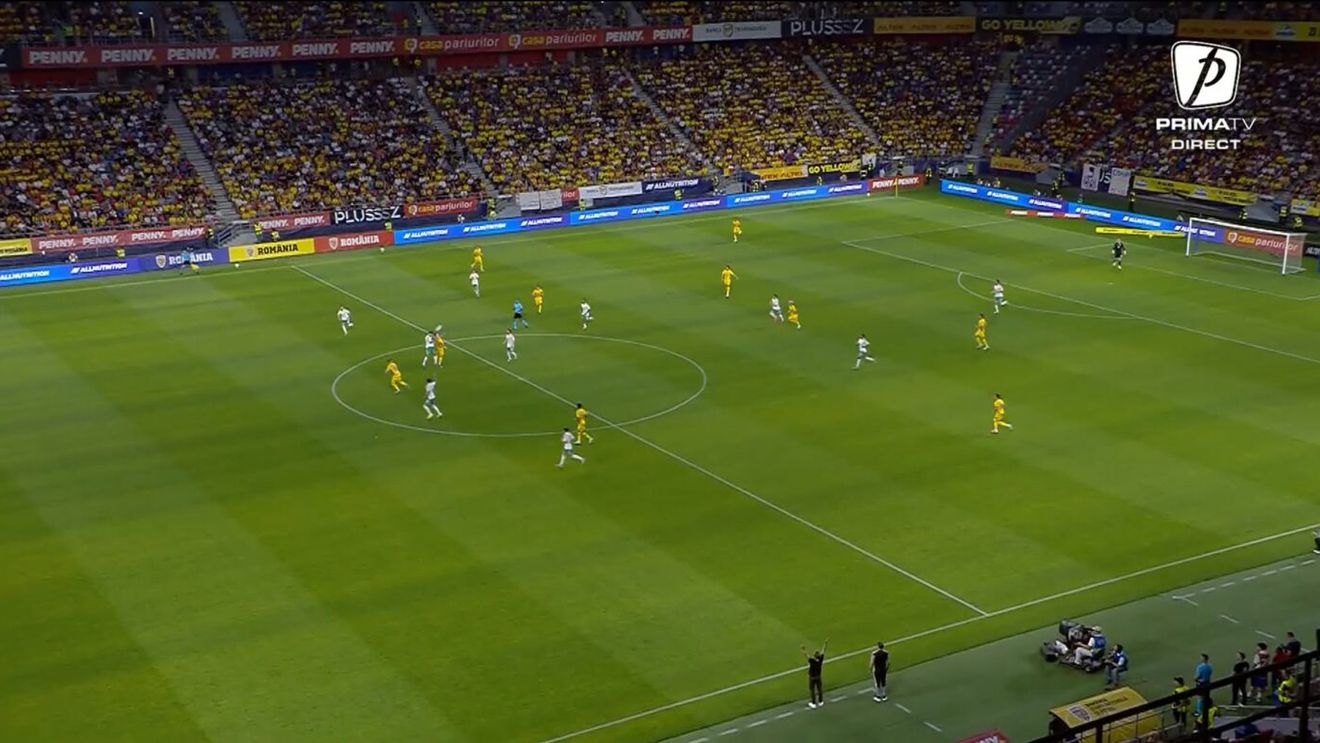 Golul superb al lui Louis Munteanu din România - Țara Galilor, anulat după o eroare de arbitraj!
