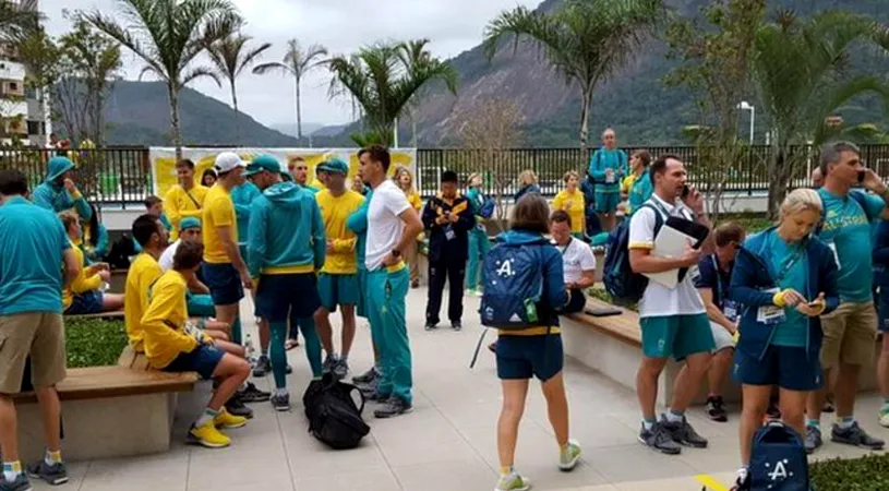 Delegația Australiei a fost evacuată din Satul Olimpic