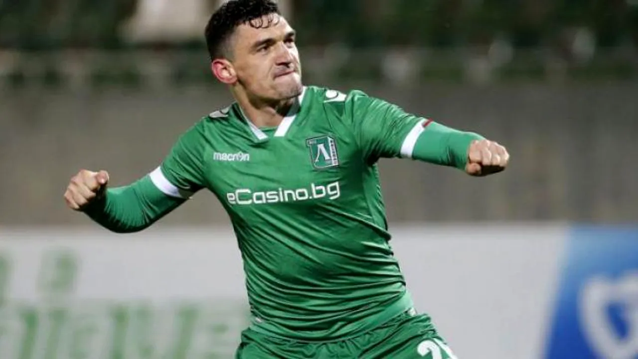 Ludogoreț i-a găsit înlocuitor lui Keșeru: un fost atacant din Liga 1