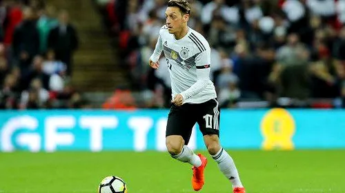 Ozil e aproape sigur titular în meciul de deschidere al campioanei mondiale în care nemții pariază pe cel puțin un gol al lui Thomas Muller